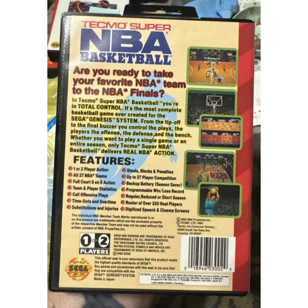 N/A product tecmo